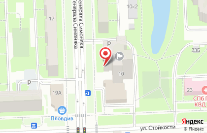 Бистро в Санкт-Петербурге на карте