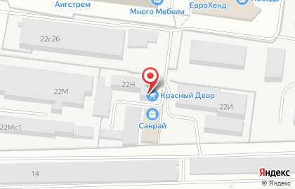 Компания Красный Двор на Октябрьской улице на карте