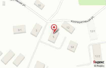 Продуктовый магазин Продукты на Кооперативной улице на карте