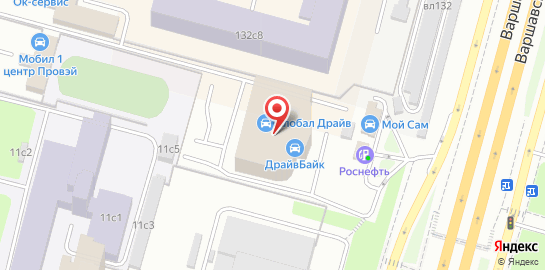 Центр локального ремонта АвтоТОТЕММ на Варшавском шоссе на карте