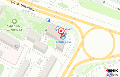 Строящееся административное здание по ул. Мира проспект, 6а на карте
