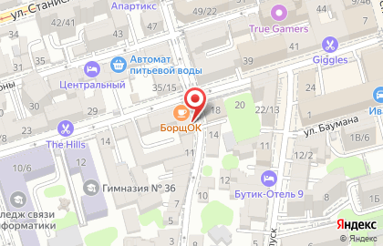 ЧайКоф на Тургеневской улице на карте