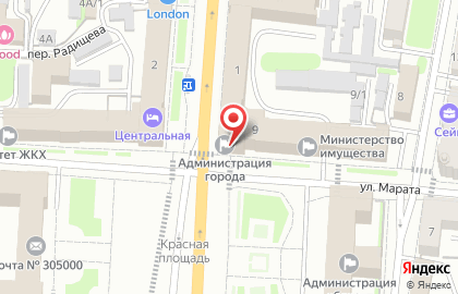 Курское городское собрание на карте
