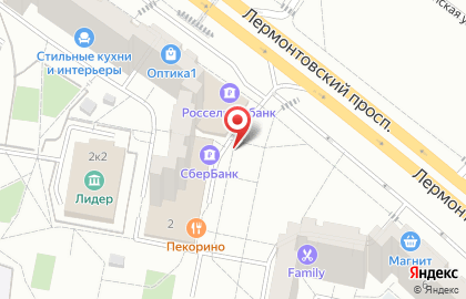 Киоск печатной продукции АМО-Пресс на Пронской улице на карте