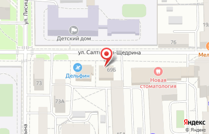 Федеральная охранная компания Дельта-системы безопасности на улице Салтыкова-Щедрина на карте