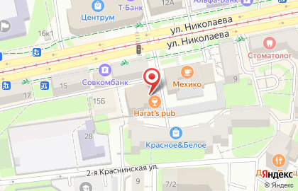 Страховой дом ВСК на улице Николаева на карте