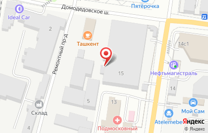 Шинный центр по восстановлению и ремонту грузовых шин РК-Райфен на карте