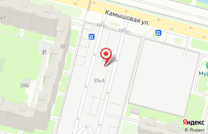 Магазин кондитерских изделий на Туристской, 35 к4 на карте