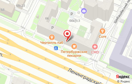 Салон красоты СахарОк на Ленинградском проспекте на карте