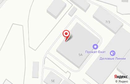 Торговая компания УралПолимер в Железнодорожном районе на карте