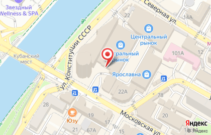 Магазин Ника на Московской улице на карте