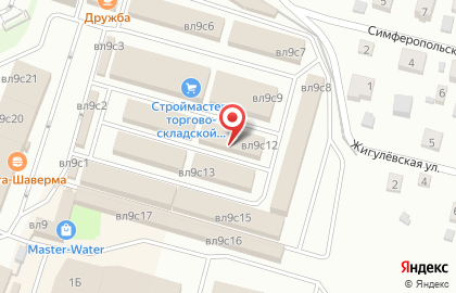 Магазин электроинструментов на Старом Симферопольском шоссе, вл9д на карте