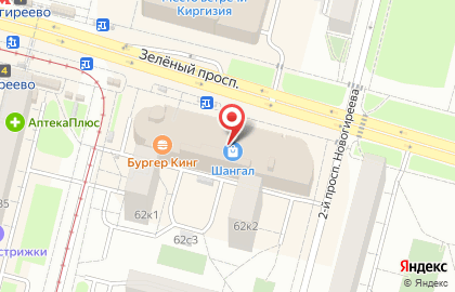 Эльдорадо на метро Новогиреево на карте