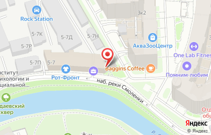 Салон Меха Рот-Фронта в Василеостровском районе на карте