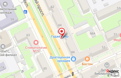 Супермаркет Семья в Перми на карте