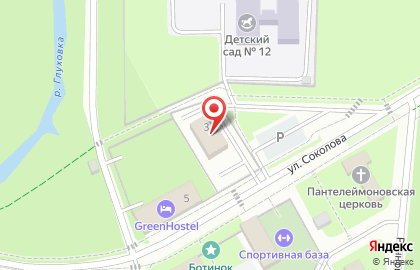 Отдел ГИБДД в Санкт-Петербурге на карте