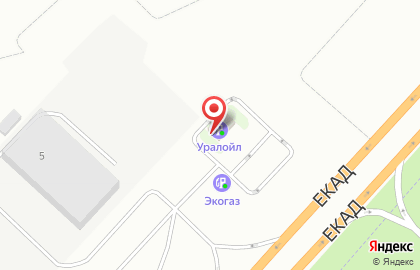 Автомойка Уралойл в Чкаловском районе на карте