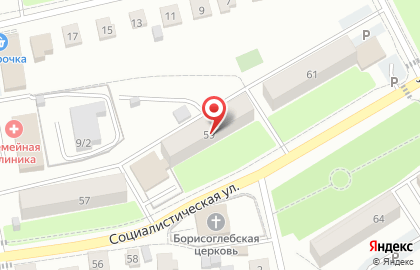 Рузское управление социальной защиты населения Министерства социального развития Московской области г. Руза на карте