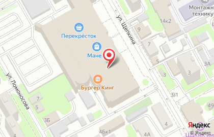 Салон продаж МТС на улице Щепкина на карте
