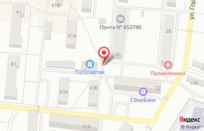 Торгово-офисный дом Спартак на карте
