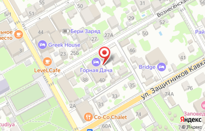 Телекоммуникационная компания Ростелеком в Адлерском внутригородском районе на карте