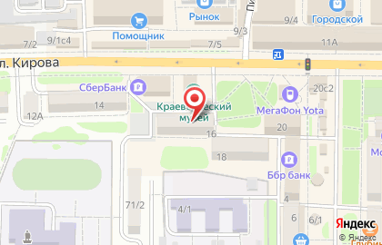 Студия флористики и декора Киви во Владивостоке на карте