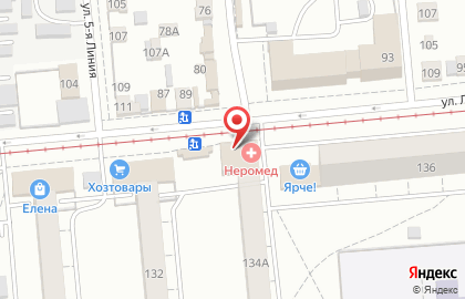 Медицинский центр наркологии и психотерапии Неро-Мед в Омске на карте