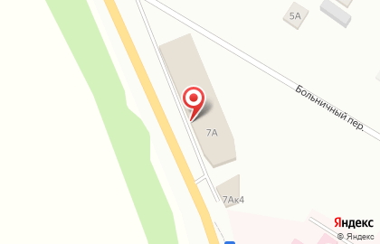 Семейная аптека в Больничном переулке на карте