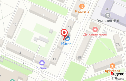 Магазин косметики и бытовой химии Магнит Косметик на улице Тукаева на карте