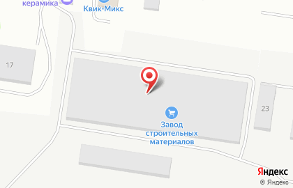 Завод по производству кирпича Terex на карте