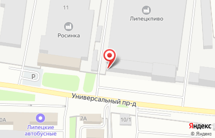 Столовая в Липецке на карте