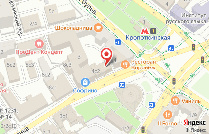 Первый Ломбард в Москве на карте