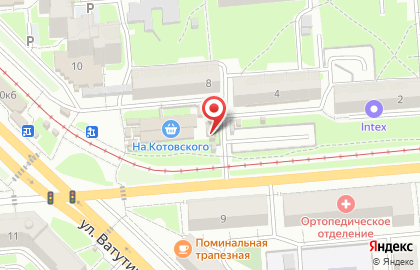 Пекарня №1 на площади Карла Маркса на карте
