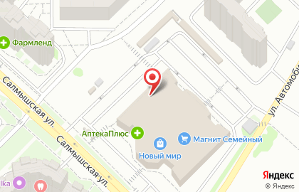 Фирменный магазин мебели Столплит в Дзержинском районе на карте