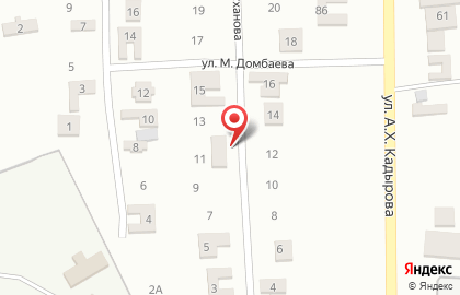 Торговая база Дени на карте