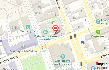 Сеть салонов красоты Галины Нучевой на Пушкинской улице на карте