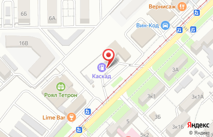 АЗС Каскад во Владикавказе на карте
