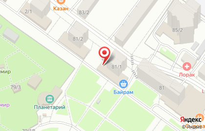 Пекарня Лисичкин хлеб в Орджоникидзевском районе на карте