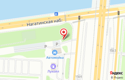 Автостоянка Мгса на проспекте Андропова на карте