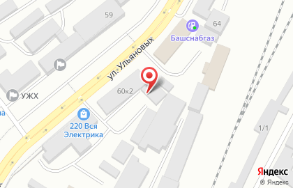ПитСтоп на улице Ульяновых на карте