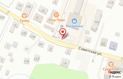 Магазин Лэар на Красной улице на карте