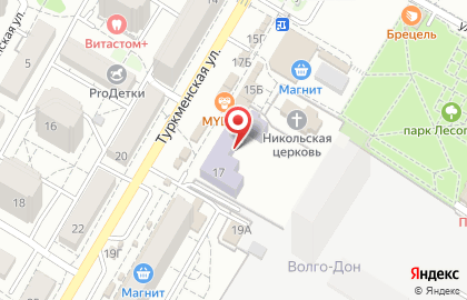 Аптека Муниципальная аптека на Туркменской улице на карте