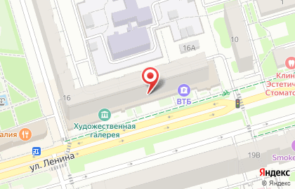 АБ ИнтерПрогрессБанк на улице Ленина на карте