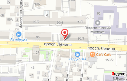 Магазин Радуга дверей на проспекте Ленина на карте