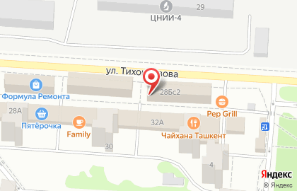 Мебельный салон Столплит на улице Тихонравова в Королёве на карте