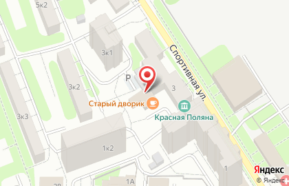 Продуктовый магазин в Москве на карте