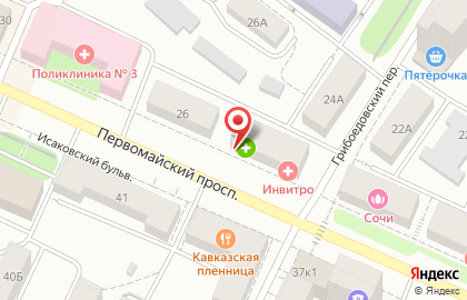 Аптека ЛекОптТорг в Петрозаводске на карте