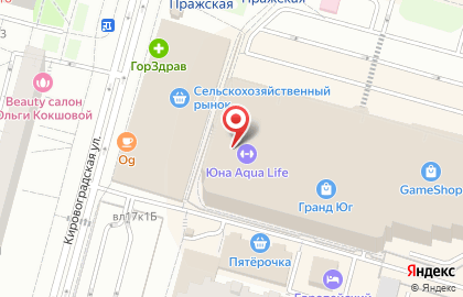 Салон кухни Катюша на Кировоградской улице на карте