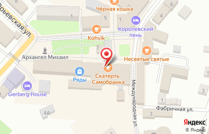 Гостиница 12 месяцев в Печорах на карте