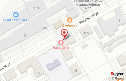 Стоматологическая клиника доктора Лабинцевой Т.М. Лата-дент на карте